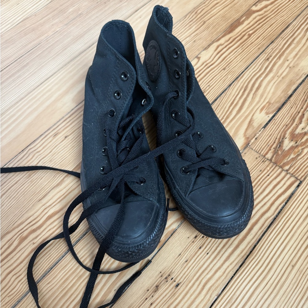 Converse Black High-Top Sneakers